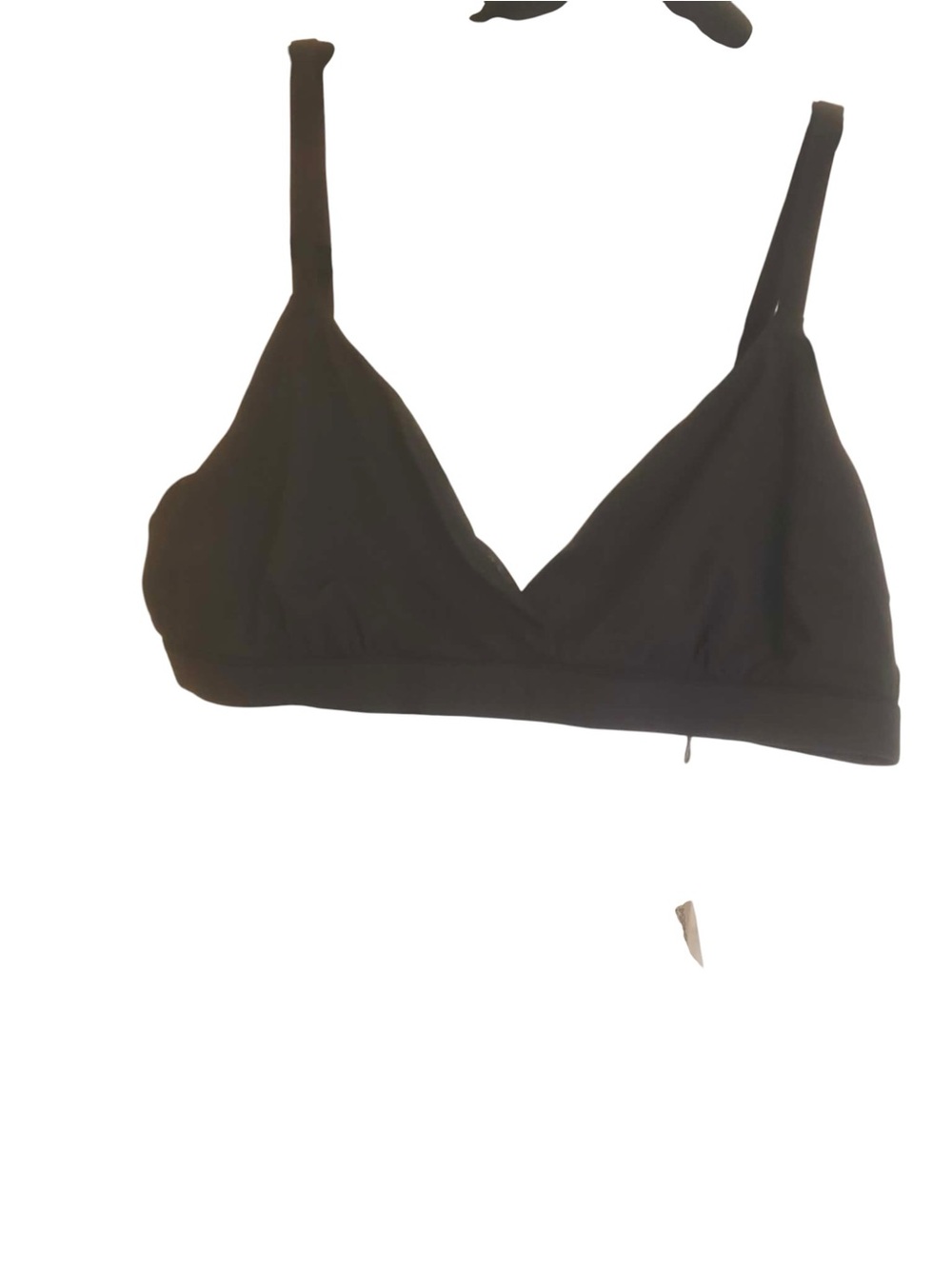 NWT Skims Fits Everybody Crossover Bralette ONYX Size Small